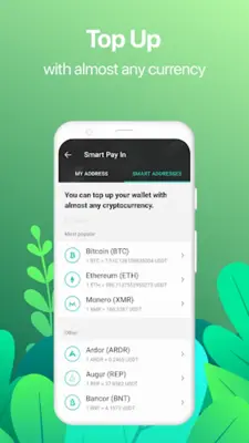 Tether Wallet - Buy and Exchange USDT coins android App screenshot 4