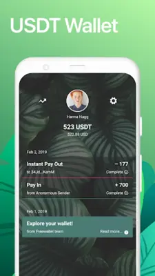 Tether Wallet - Buy and Exchange USDT coins android App screenshot 5